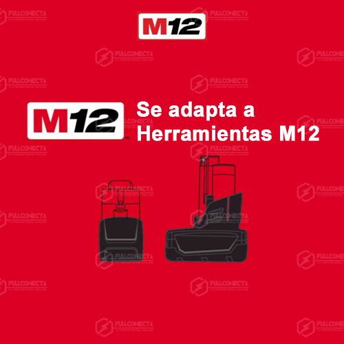 Batería 2,0 Ah M12™ CP 2.0 REDLITHIUM™ Milwaukee 48-11-2420 - Imagen 6