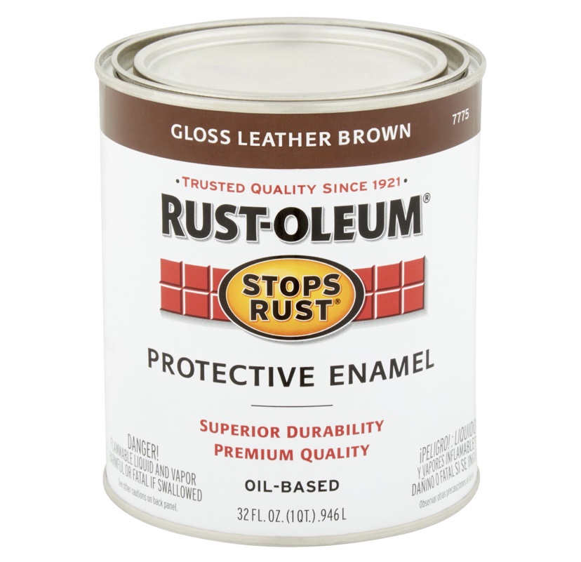 Rust-Oleum anticorrosivo antioxidante Enamel color Gloss Leather Brown - Imagen 2