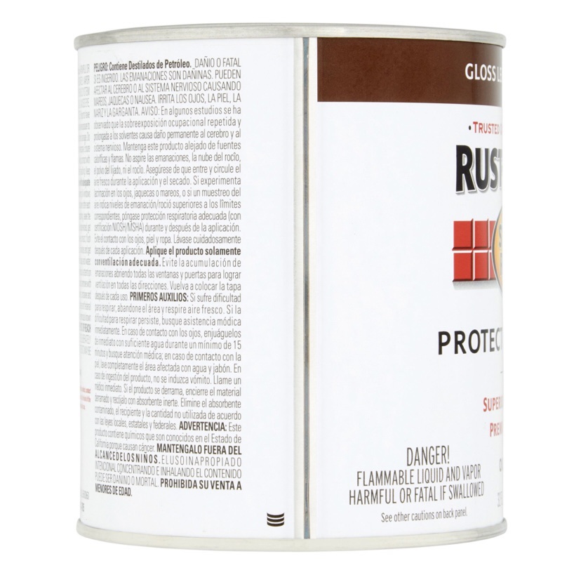 Rust-Oleum anticorrosivo antioxidante Enamel color Gloss Leather Brown - Imagen 3