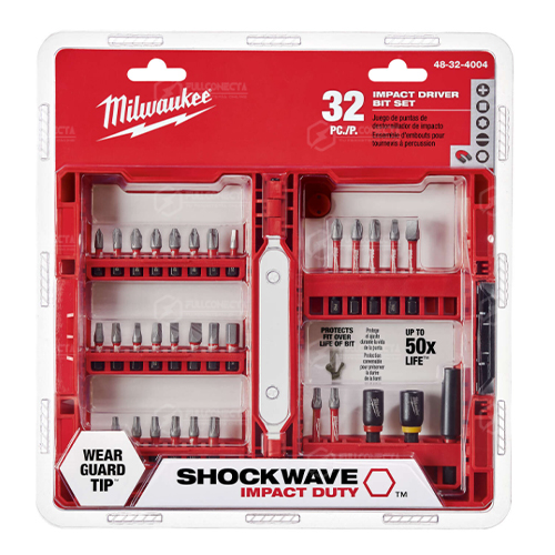 Juego de 32 piezas para atornillador de impacto Shockwave™ - Imagen 2