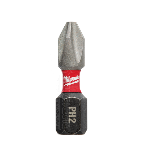 Set de 25 puntas Phillips + adaptador magnético impacto Milwaukee 48-32-5009 - Imagen 2