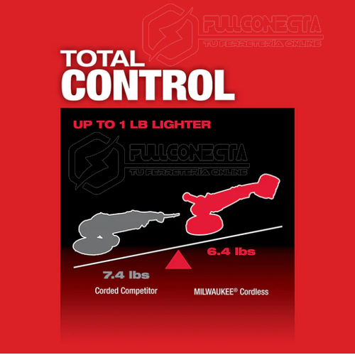 Pulidora 7” M18 FUEL™ Milwaukee 2738-20 (solo herramienta) - Imagen 6