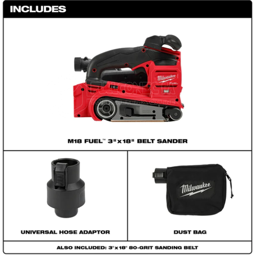 Lijadora de banda M18 FUEL™ Milwaukee 2832-20 (solo herramienta) - Imagen 2