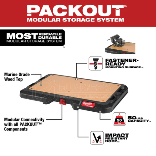 Encimera de trabajo PACKOUT™ Milwaukee 48-22-8488 - Imagen 3