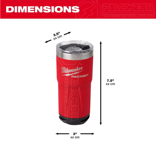Mug PACKOUT™ 600 cc Milwaukee - Imagen 2