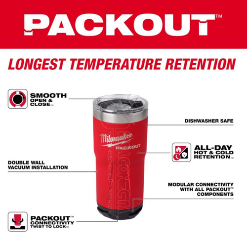 Mug PACKOUT™ 600 cc Milwaukee - Imagen 4