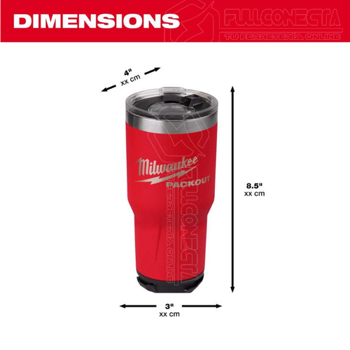 Mug PACKOUT™ 900 cc Milwaukee - Imagen 2