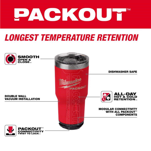 Mug PACKOUT™ 900 cc Milwaukee - Imagen 4