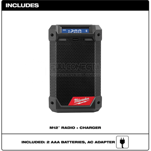 Parlante M12™ Milwaukee 2951-20 (solo herramienta) - Imagen 5