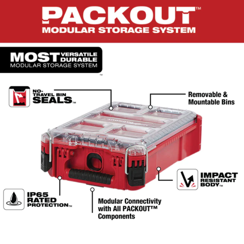 Caja Organizadora compacto PACKOUT™ Milwaukee 48-22-8435 - Imagen 4