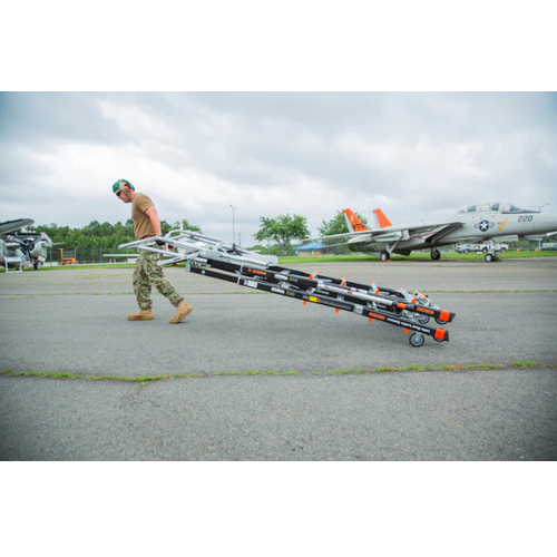 Escalera telescópica plataforma con jaula 5 a 9 ft (1,52 a 2,74 m) Little Giant tipo IAA - Imagen 14