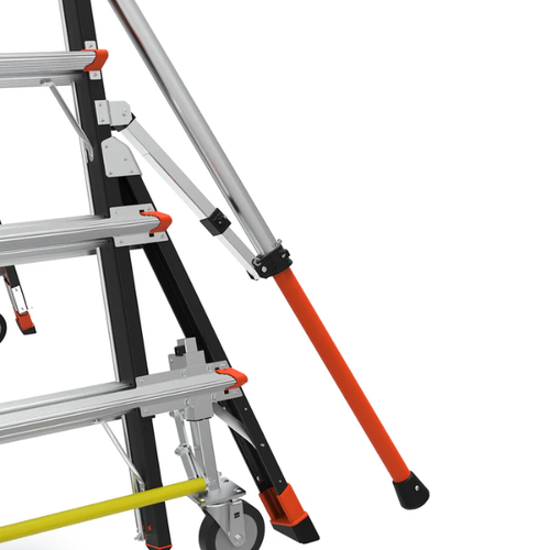 Escalera telescópica plataforma con jaula 5 a 9 ft (1,52 a 2,74 m) Little Giant tipo IAA - Imagen 8