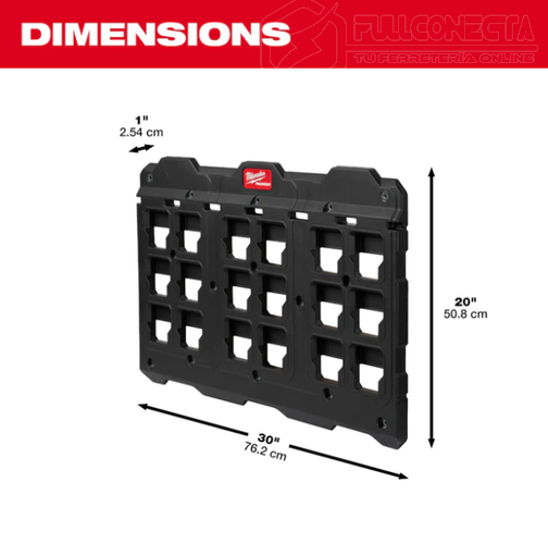 Placa de pared grande PACKOUT™ Milwaukee 48-22-8487 - Imagen 2