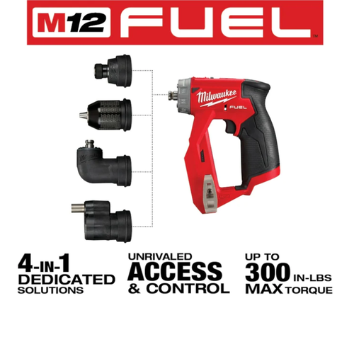 Taladro de instalación M12 FUEL™ Milwaukee 2505-20 (solo herramienta) - Imagen 3