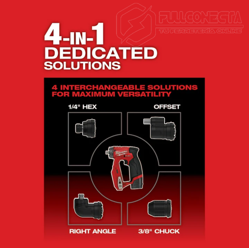 Taladro de instalación M12 FUEL™ Milwaukee 2505-20 (solo herramienta) - Imagen 5