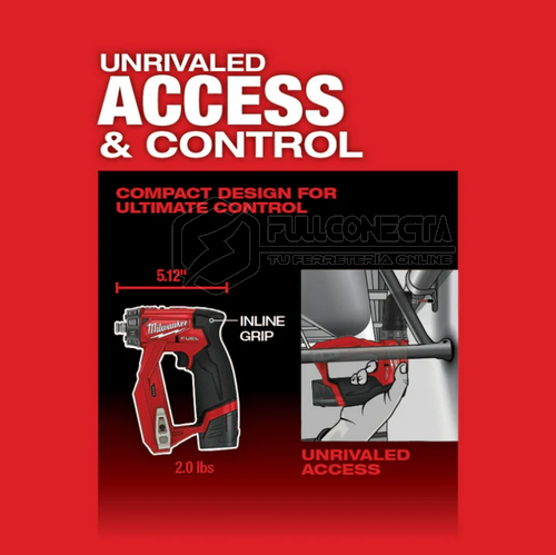 Taladro de instalación M12 FUEL™ Milwaukee 2505-20 (solo herramienta) - Imagen 7