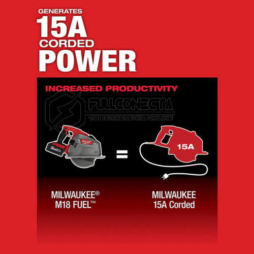 Sierra circular de corte 8" para metal M18 FUEL™ Milwaukee 2982-20 (solo herramienta) - Imagen 8