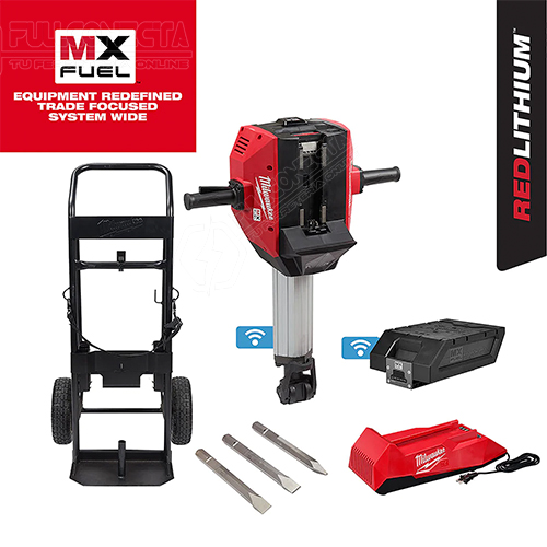 Kit rompe pavimento MX FUEL Milwaukee MXF368-1XC - Imagen 2