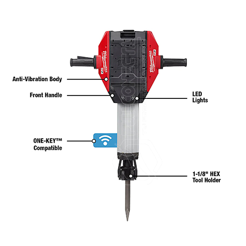 Kit rompe pavimento MX FUEL Milwaukee MXF368-1XC - Imagen 5