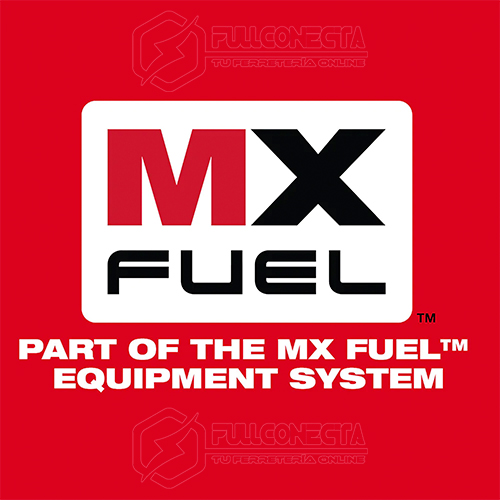 Kit rompe pavimento MX FUEL Milwaukee MXF368-1XC - Imagen 9