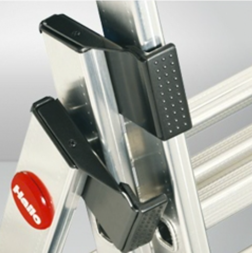 Escalera de aluminio telescópica tipo tijera con extensión 8,15 m Hailo 9312-507 - Imagen 2