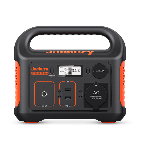 Estación de energía portátil solar 240Wh/200W Jackery Explorer 240EU - Imagen 3