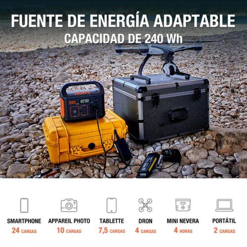 Estación de energía portátil solar 240Wh/200W Jackery Explorer 240EU - Imagen 4