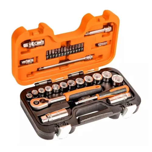 Juego de dados 3/8" con chicharra y puntas 1/4" 33 Piezas BAHCO S330 - Imagen 2