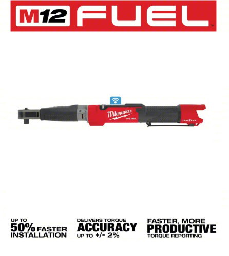 Chicharra dinamométrica digital M12 FUEL™ de 1/2″ con ONE-KEY™ Milwaukee 2466-20 (solo herramienta) - Imagen 4