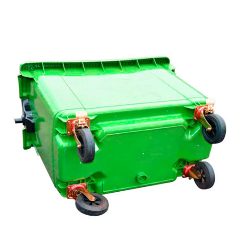 Contenedor de basura con ruedas verde 1.100 lts - Imagen 2