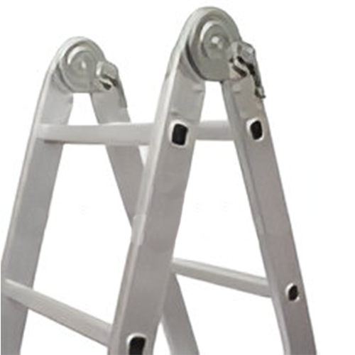 Escalera aluminio multipropósito 12 peldaños 150 kg - Imagen 4