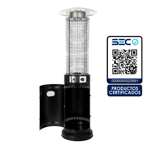 Estufa de patio exterior cilindro 13 KW - Imagen 3