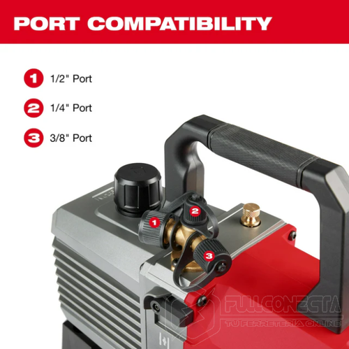 Kit bomba al vacío de 5 CFM M18 FUEL™ Milwaukee 2941-21 - Imagen 6