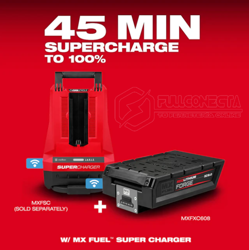 Batería 8,0 Ah MX FUEL™ REDLITHIUM™ Milwaukee MXFXC608 - Imagen 5